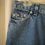 Tommy Hilfiger Vintage High-waisted  Jean Skirt, size 4, medium wash preowned Photo 1