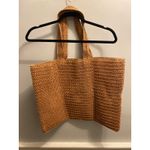Burberry Weave Natural Paper Straw Tote Shoulder Summer Beach Bag- Extra Large Photo 2