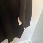 Topshop Oversized Knitted Sweater Mini Dress Black Photo 6