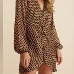 MINKPINK NWT Revolve  Valentina Long Sleeve Mini Dress Size Medium Photo 2