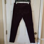 CAbi  Jeans Womens Size 4 Pinwale Corduroy Skinny Low Rise Stretch Purple 90s Photo 5