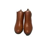 Sonoma Ankle Shoe Boot Womens 6.5 W Slip On Zip Side Desert Bootie Faux Leather Photo 2