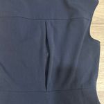 MM.LaFleur Dark Blue Dress Women’s Sleeveless Elegant Midnight Size Medium Photo 5