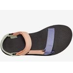 Teva  Sandals Womens 11 Pastel Platform Strappy‎ Shoes Comfy NEW Peach Green Photo 2