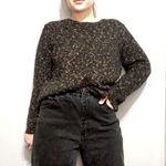 ALPS • Brown Knit Scoop Neck Sweater Size Medium Photo 0