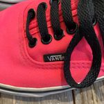 Vans  Men’s 6.5/Women’s‎ 8 Hot Pink Low Rise Sneakers Photo 3