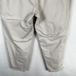 Soft Surroundings  Plus Size 2X‎ Pants Crop Ankle Elastic Light Khaki Cotton 328 Photo 5