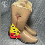 Justin Boots Justin Womens Diamond J Vintage Cowboy Cowgirl boots - Beige size 5.5 B Photo 0