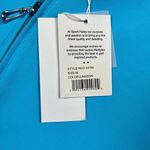 NWT Sport Haley Zip Up Polo Medium Blue Photo 10