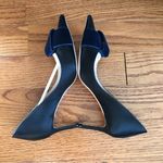 Giorgio Armani RARE DECOLLETTE Black Satin Blue Velvet Accent Women’s Size 7 NWT Photo 9