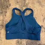 Fabletics Women's Blue Sports Bra Photo 3