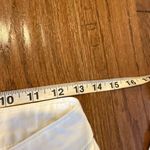 Paige  Hoxton ankle white raw hem mid rise skinny jeans 27 Photo 8