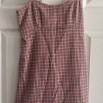 Brandy Melville  John Galt Pink Plaid‎ Babydoll Dress Y2K Style Small Cottagecore Photo 0