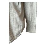 Madewell  Gray Scoop Neck Long Sleeve Knit High Low Sweater Top Size XXS Photo 6