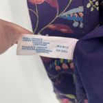 Anthro Leifsdottir Silk Floral Short Sleeve Mini Dress Multi Photo 6