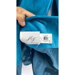 Vintage MJ Concepts velvet 2 button fitted blazer dead stock size XS teal Blue Photo 3