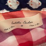 Anthropologie  Isabella Sinclair Hibiscus Tea Pink Plaid Button Down Medium Photo 8