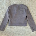 Theory Jean Moto Jacket in Textured Good Linen Sz 0 Photo 1