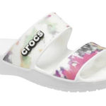 Crocs NWT Unisex Classic Tie-Dye Graphic Slide Sandal Slip On Shoes W7/M5 Photo 0