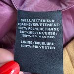 7 For All Mankind 7 FAM Pleated Faux Leather Wine Mulberry Midi Skirt size Small Photo 7