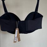 SKIMS  ULTIMATE COLLECTION
PUSH UP STRAPLESS‎ BRA. Color ONYX  Size 34DD NWT Photo 6