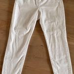 Everlane  the curvy high-rise skinny jeans white denim size 29 cropped Photo 3