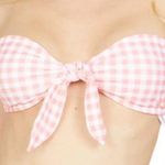 Southern Tide Swim Top Conch Shell Gingham Bandeau Bikini Top Sz XL NWT w/Straps Photo 1