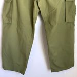 Madewell NWT Garment-Dyed Low-Slung Straight Cargo Pants in Green NL219 Photo 7