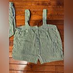 LAKE Women’s Striped Green Pajama Set Size Large Photo 1