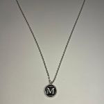 Handmade M Letter Necklace Photo 0