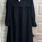 SACAI Midi Pleated Shirt Dress NWT Large Black Photo 0