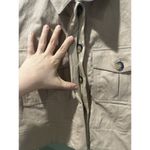 Ba&sh  Flint Pocket Jacket Cropped Shacket Sable Minimalist Spring Button… Photo 15