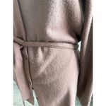 Carol Rose Women's Brown Belted Cardigan Sweater Size M Long Sleeve Casual Photo 1