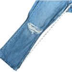 American Eagle Highest Rise 90s Flare Distressed Size 6 SHORT Photo 3