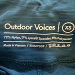 Outdoor Voices  TechSweat Flex 7/8 Leggings Space Dye Elastic Athletic Blue XS Photo 2