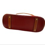 Dooney & Bourke  | Medium | Brick Red Pebbled Leather Domed Satchel Bag Purse Photo 1