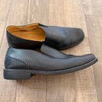 Sandro Moscoloni Mens Black Leather Slip On Loafers Dress Shoes Size 11D Office‎ Photo 0