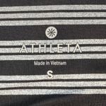 Athleta  Stripe Yoga Capri Leggings‎ High Rise Athletic Workout Pants Size S Photo 5