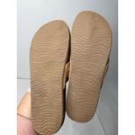REEF Flip Flops Woman's Size 9 Cushion Strand Cork Sandal Rose Beach Summer Rare Photo 7