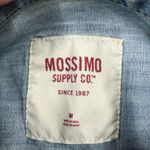 Mossimo Supply Co . Chambray Denim Shirt size medium Photo 2