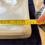 Brooks Brothers  light grey leather purse classic Photo 2