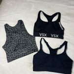 Sports Bra 3 Piece Set Size Small‎ Anthropologie All Fenix VSX Under Armour Black Photo 1