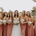 Bridesmaid Dress Worn ONCE Size 18 Photo 3