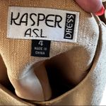 Vintage Kasper A.S.L. Skirt‎ Set Tan Size 4 Photo 6