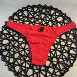 VIX Firenze Fany Bikini Bottom, Size Small, $118 Red Photo 2