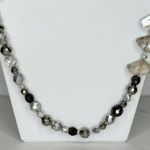 Chico's  Metallic Beaded Long Statement Necklace ✨ Photo 1