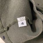 Sonoma Y2K Green and White Baby Tee Crop Top Photo 2