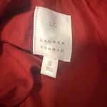 LC Lauren Conrad  Red Velvet Blazer Small Photo 8