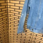 Pistola  Distressed Denim Jacket Size Large Photo 5
