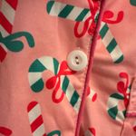 Candy Cane Christmas Pjamas Frill Shors Set Small Pink Photo 5